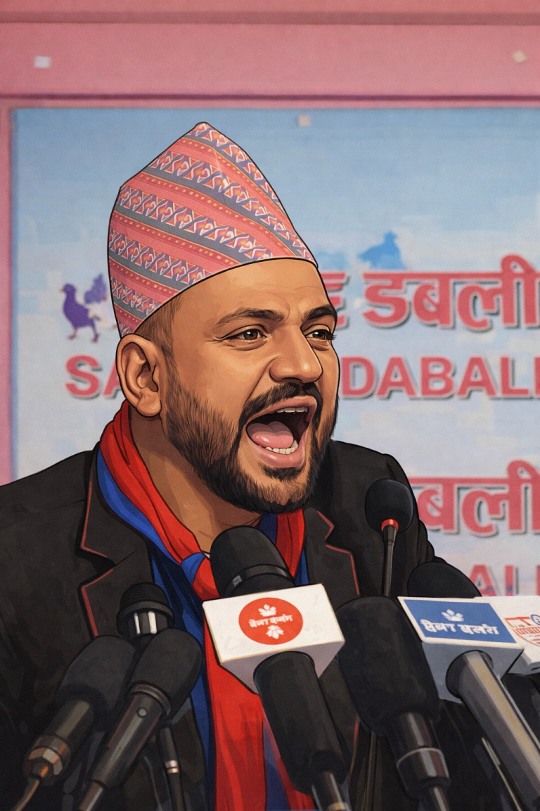 रुपन्देही–२ का उम्मेदवार निकोलस भुसालले प्रस्तुत गरे महत्वाकांक्षी घोषणापत्र: ८ वर्षमा नेपाललाई ‘स्वर्ग’ र ५ वर्षमा सबैलाई ‘करोडपति’ बनाउने दाबी