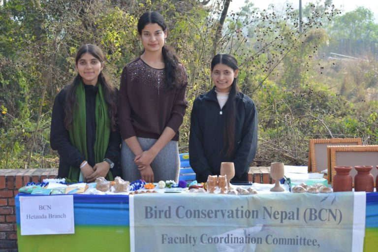 हेटौंडा शाखा – बर्ड कन्जर्भेसन नेपाल (BCN) लुम्बिनीमा भइरहेको तेस्रो नेपाल बर्ड फेयरमा सहभागी