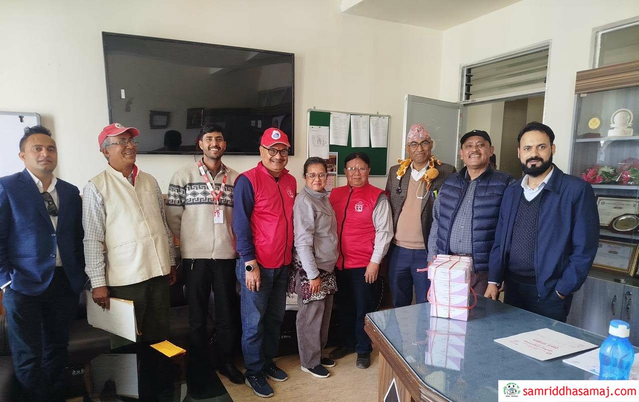 नेपाल हृदयरोग निवारण प्रतिष्ठानद्वारा हेटौँडा अस्पताललाई मुटुरोगीका लागि ईन्जेक्सन हस्तान्तरण