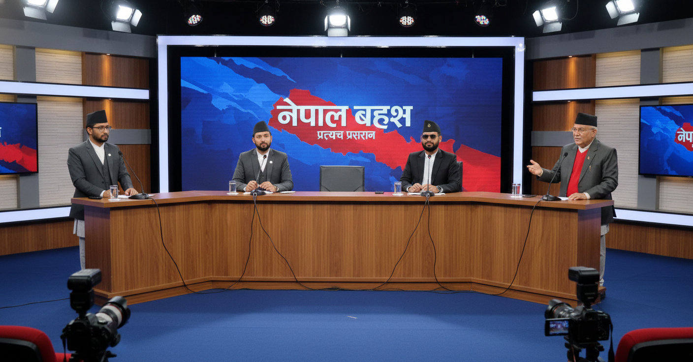 निर्वाचन अघि सार्वजनिक बहसका लागि केपी ओलीको चुनौती: “आमने-सामने हुन तयार छु”