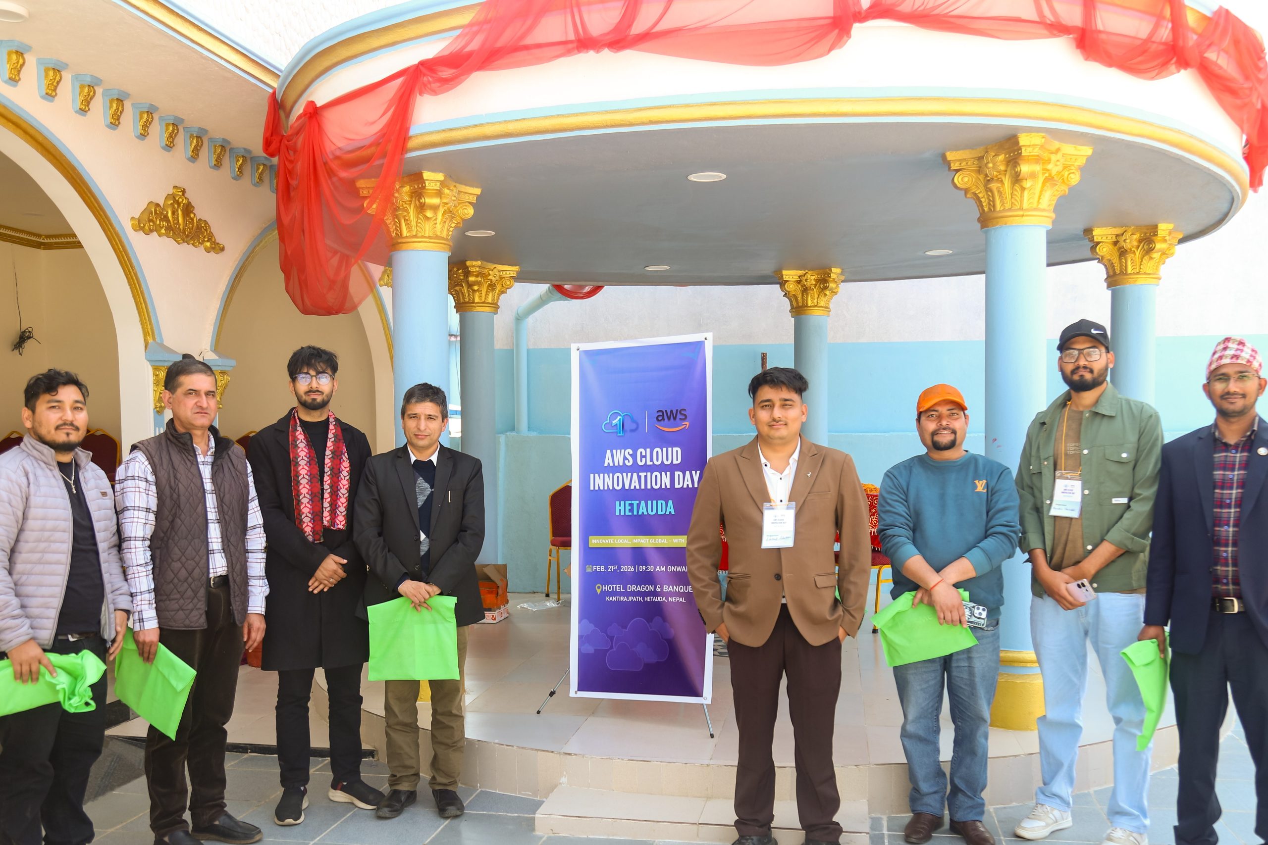 हेटौंडाको टेक समुदायसँग Cloud Innovation Day 2026 का आयोजक र वक्ताहरू