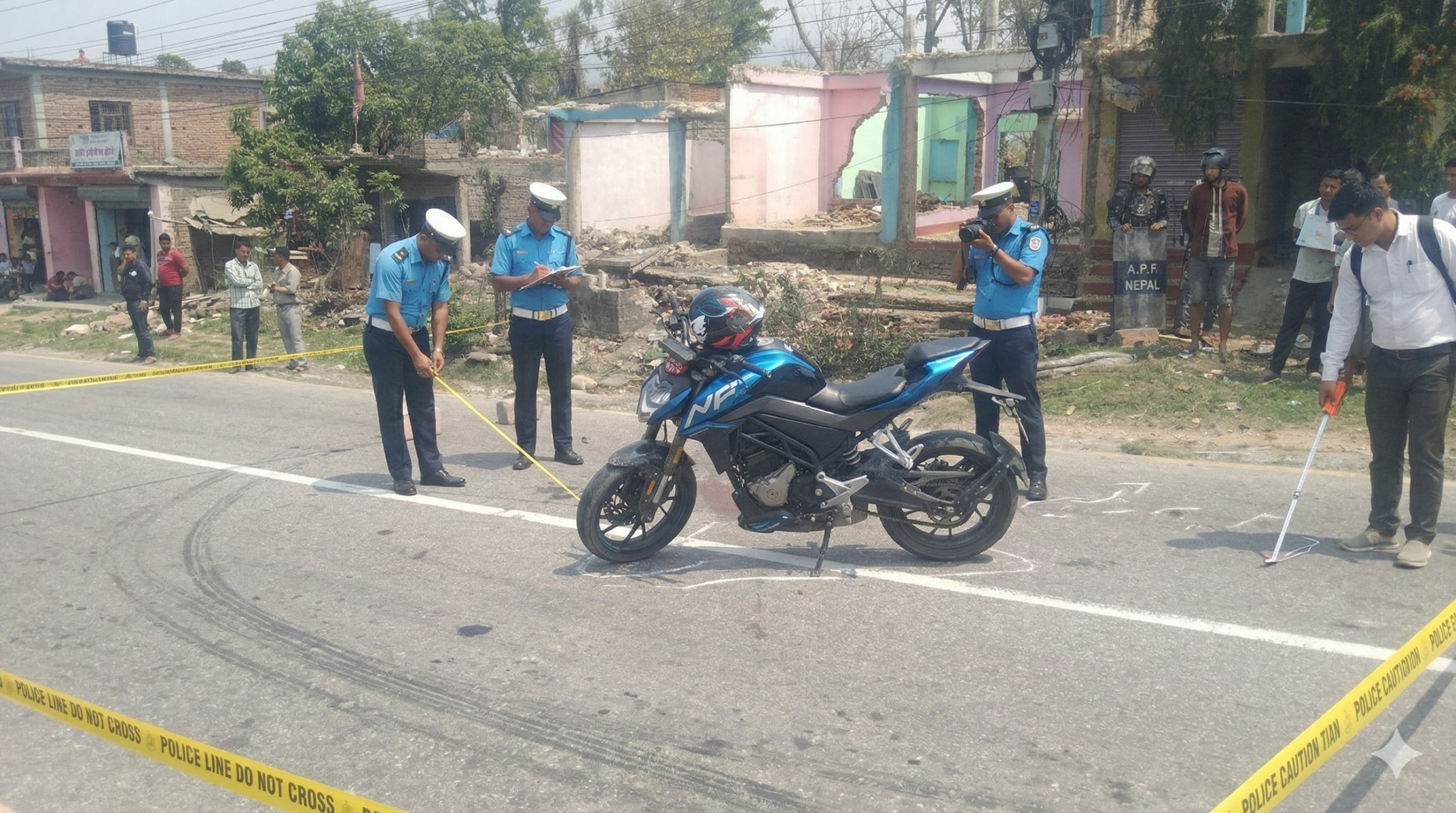 हेटौँडामा भीषण सडक दुर्घटना: हेटौँडा स्कुल अफ म्यानेजमेन्टकी छात्राको मृत्यु