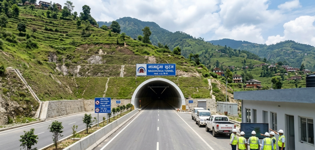 साउनदेखि नागढुंगा टनेल सञ्चालन गर्ने सरकारको तयारी; लोकेश ओलीद्वारा विस्तृत भिडियो सार्वजनिक